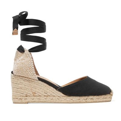 Canvas Wedge Espadrilles from Castaner