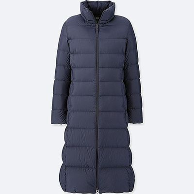 Ultra Light Down Long Hooded Coat from Uniqlo