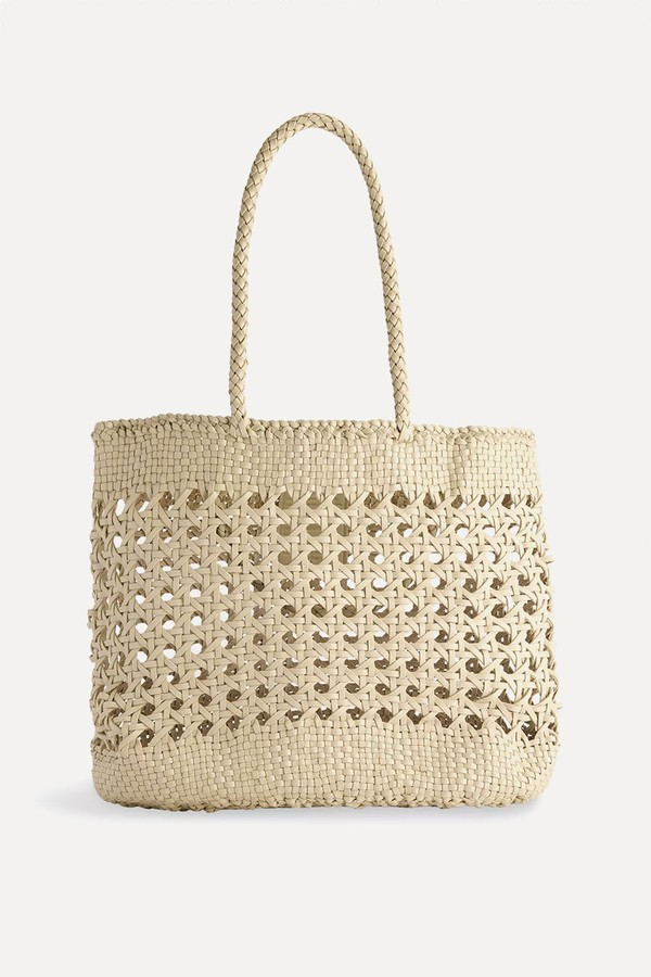 Eclipse Leather Tote Bag from DRAGON DIFFUSION