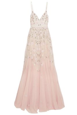 Net Embroidered Tulle Gown from Needle & Thread