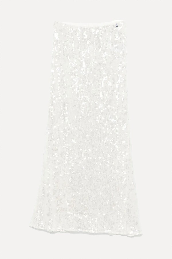 Sequinned Tulle Midi Skirt from Patrizia Pepe