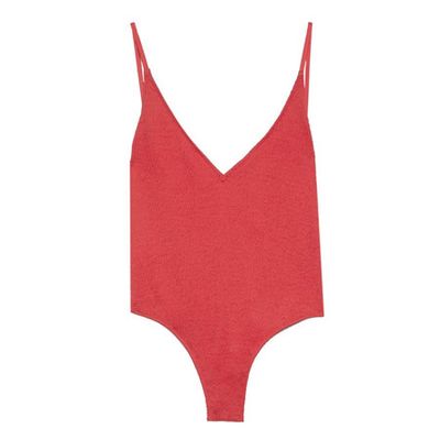 Textured Fabric Swimsuit from Stradivarius