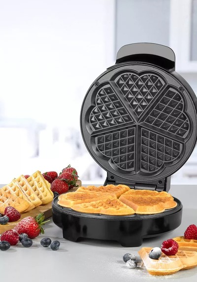 Heart Shaped Waffle Maker from Progress