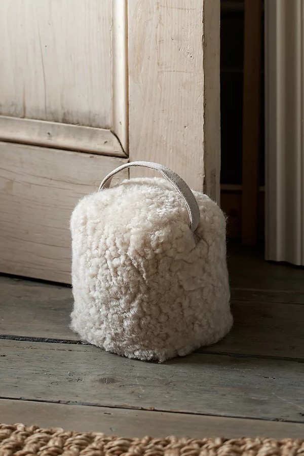 Curly Sheepskin Doorstop from The White Company