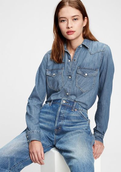 Denim Western Shirt from GAP