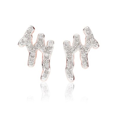 Riva Waterfall Stud Earrings