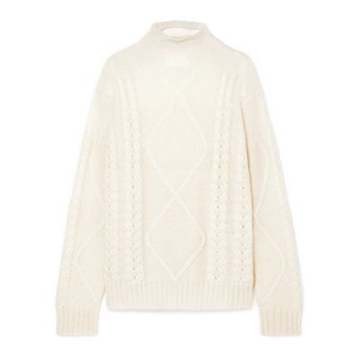 Mohair-Blend Turtleneck Sweater from Maison Margiela