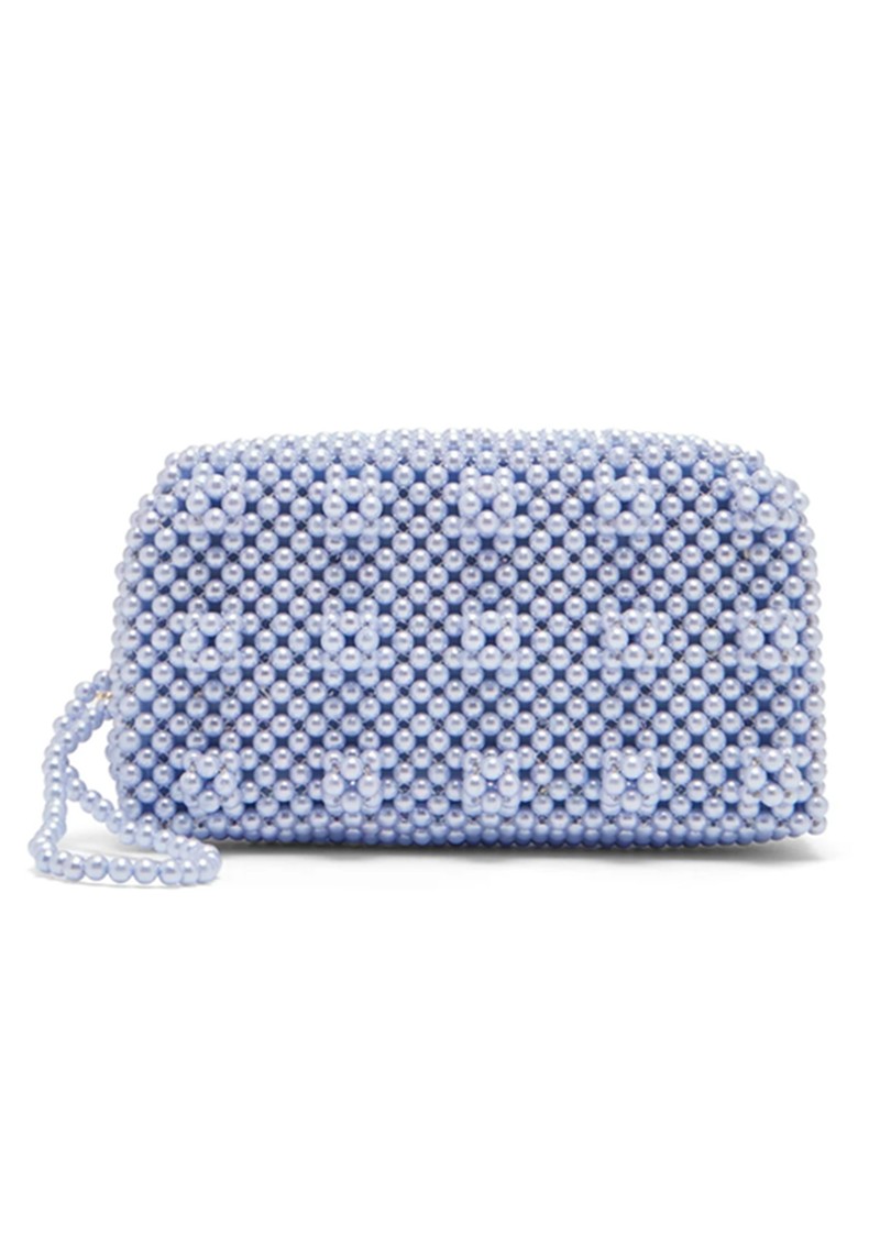 Blue Beaded Clutch Bag from Shrimps