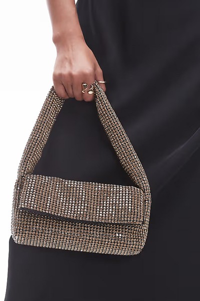 Shelly Embellished Shoulder Bag from TOPSHOP