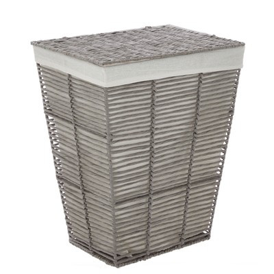 Grey Twisted Hamper 