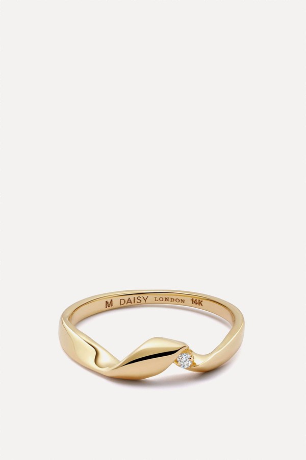 Estée Lalonde Fine Flow Diamond Ring from Daisy London