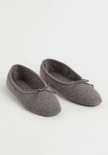 Cashmere Ballerina Slippers from H&M