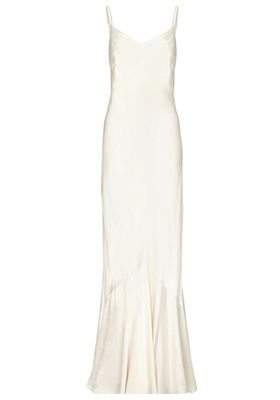 White Silk Gown from Ghost