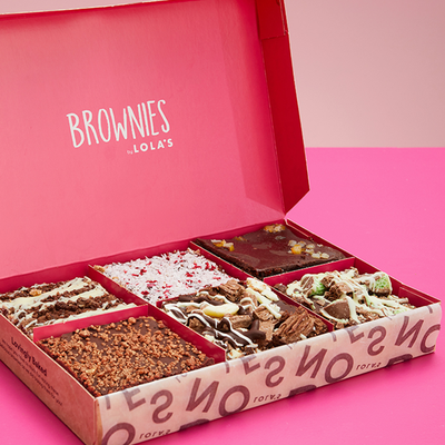 Variety Brownie Box from Lolas Cupcakes 