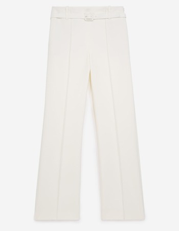 Belted Straight Leg Trousers from The Kooples