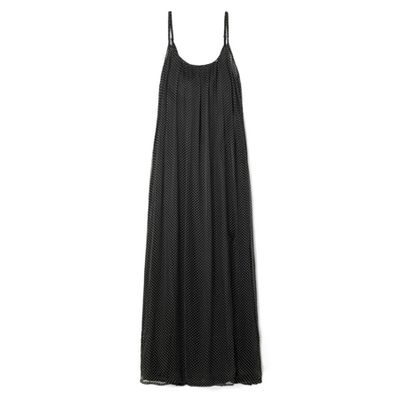 Embellished Crinkled Chiffon Maxi Dress from Mes Demoiselles