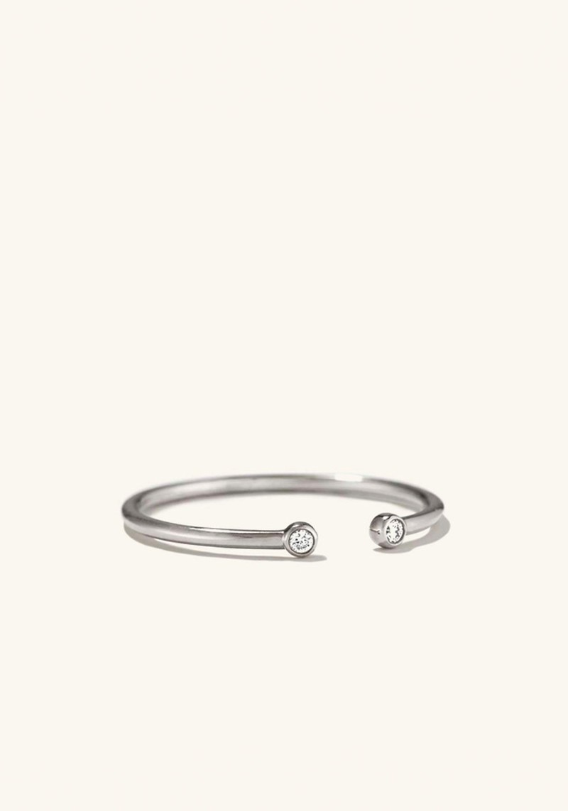 Diamonds Open Ring
