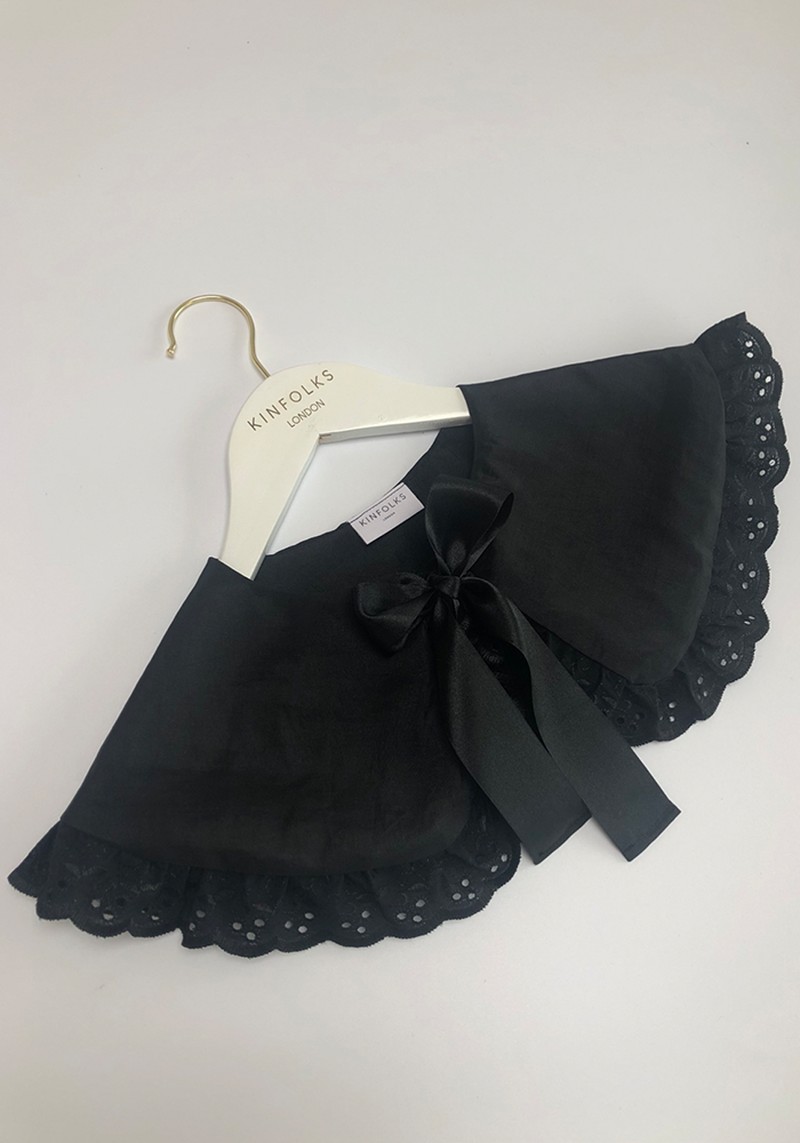Black Frill Collar from Kinfolks