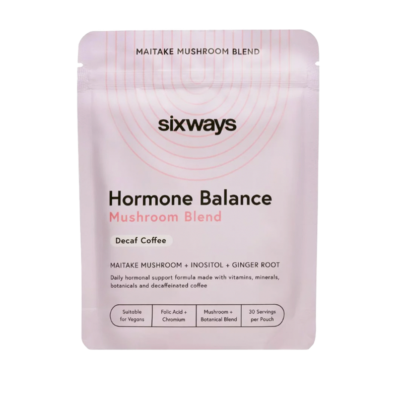 Hormone Balance Mushroom Blend Decaf Coffee Powder  from  Sixways 