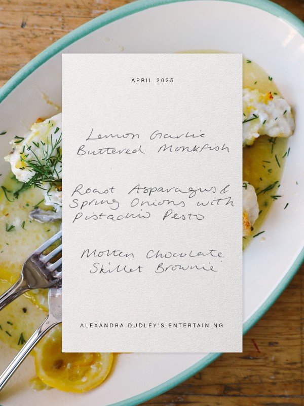 How To Entertain This Month With Alexandra Dudley