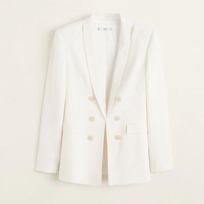 Structured Crepe Blazer from Mango