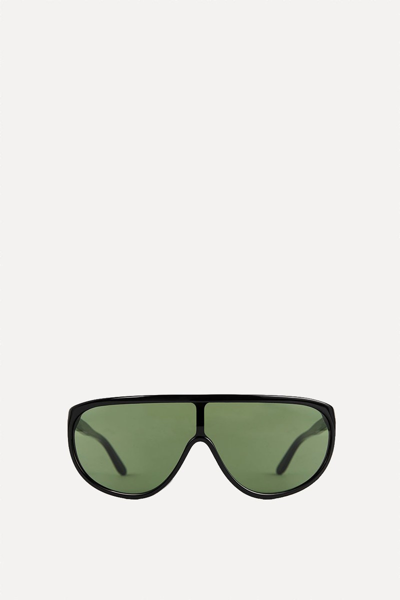 Shield Aviator Sunglasses