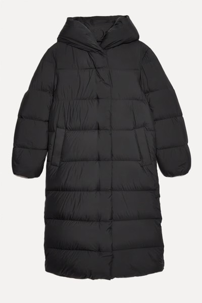 Feather & Down Longline Puffer Coat from Marks & Spencer