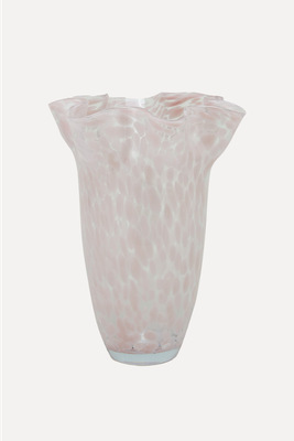 Pink Handkerchief Glass Vase  from Matalan 