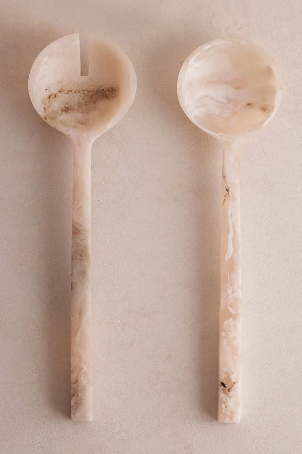 Henrietta Resin Salad Servers from Soho Home