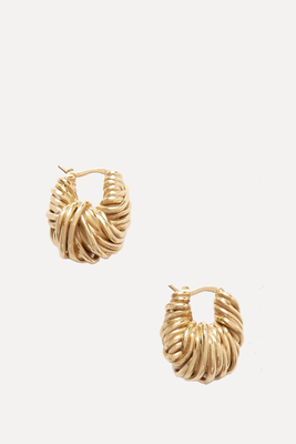 Gold Tone Earrings from Bottega Veneta