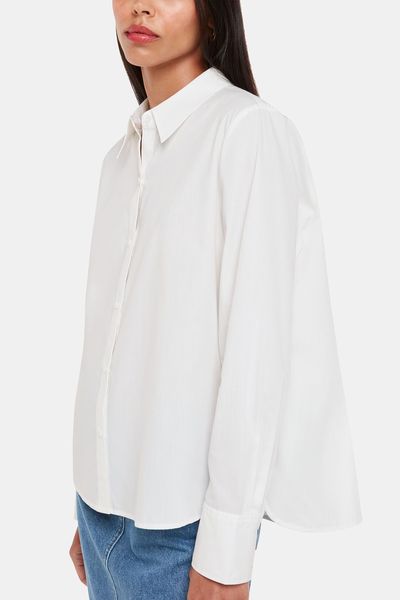 Boxy Cotton Shirt