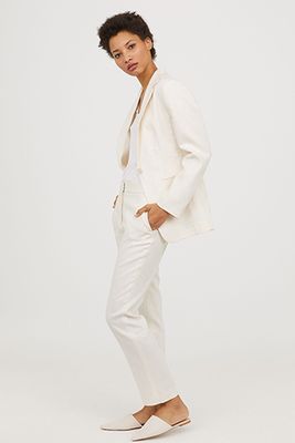 Linen Suit Trousers from H&M
