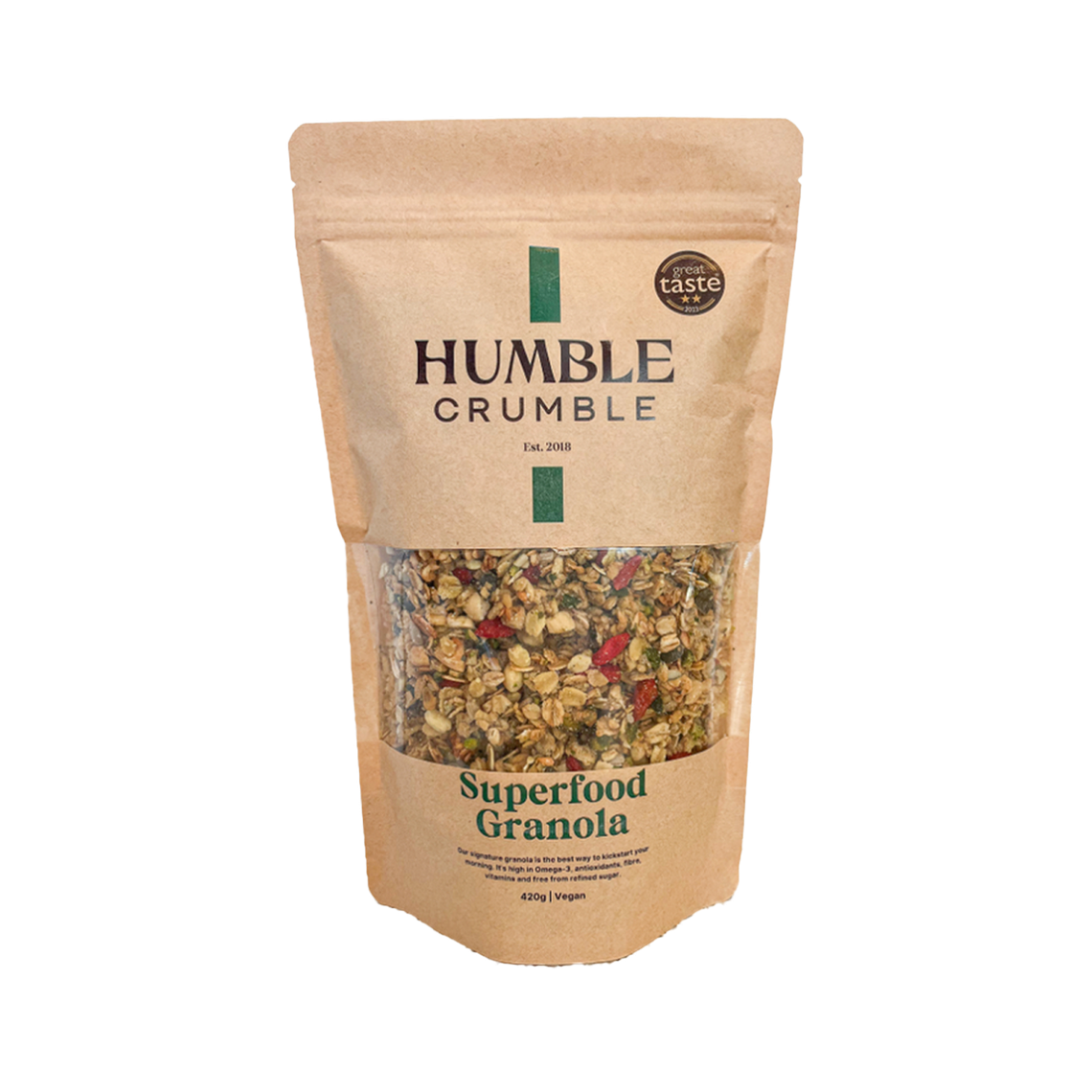 Superfood Granola from Humble Crumble