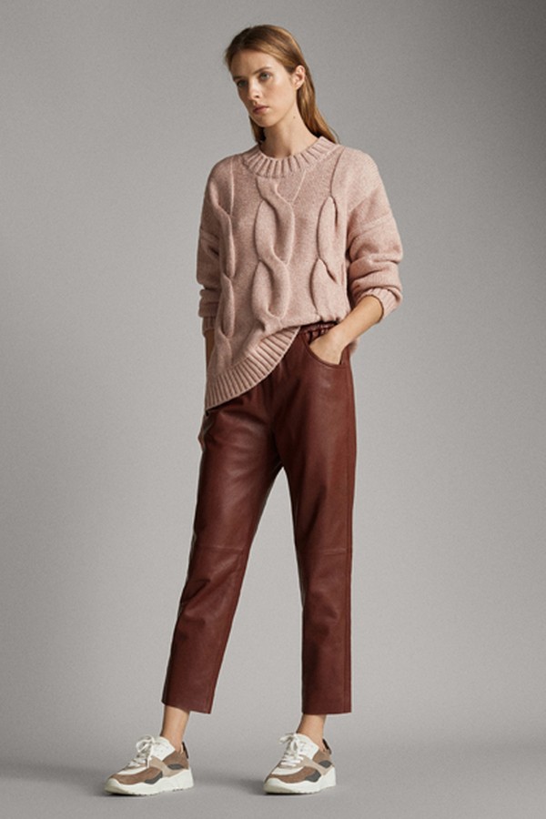 Nappa Jogging Trousers from Massimo Dutti