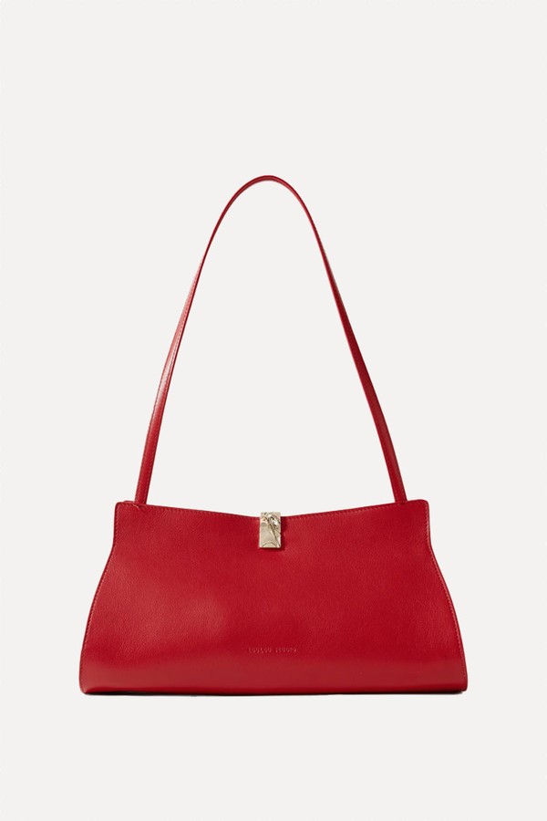 Johanna Embellished Leather Shoulder Bag