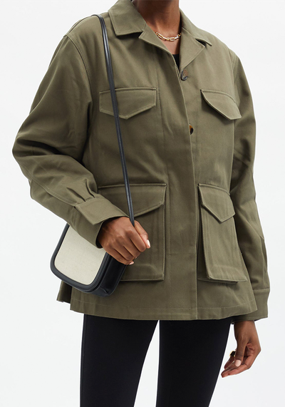 Cargo-Pocket Cotton-Canvas Jacket from Totême