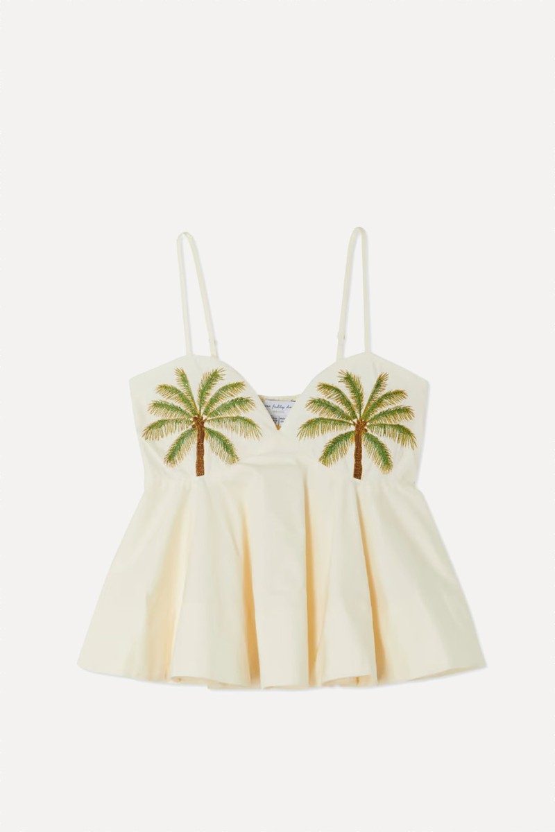 Ivory Palm Nara Top from Never Fully Dressed