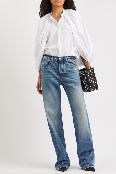 Cape-Effect Cotton-Poplin Shirt from Stella Mccartney