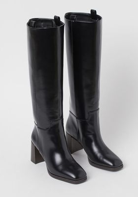 Block-Heeled Boots from H&M