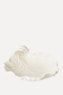 Medium White Cabbage Leaf Dish from Maison Margaux