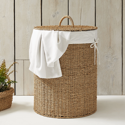 Seagrass Laundry Basket from The White Company