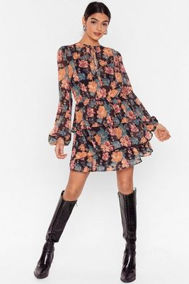 Before You Grow Floral Mini Dress