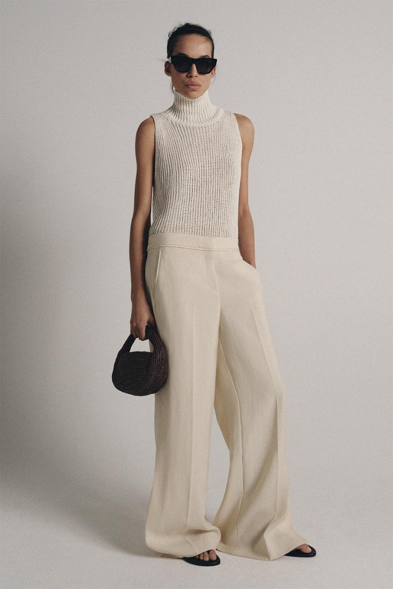 Knit Turtleneck Top