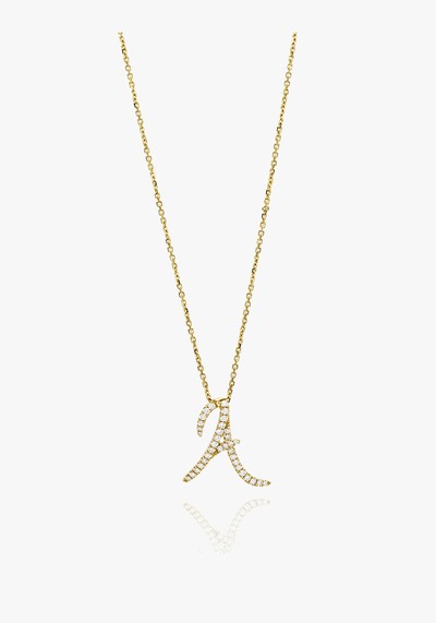 Diamond Yellow Gold Pendant