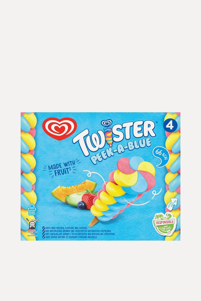 Twister Peek A Blue Ice Lollies from Wall's