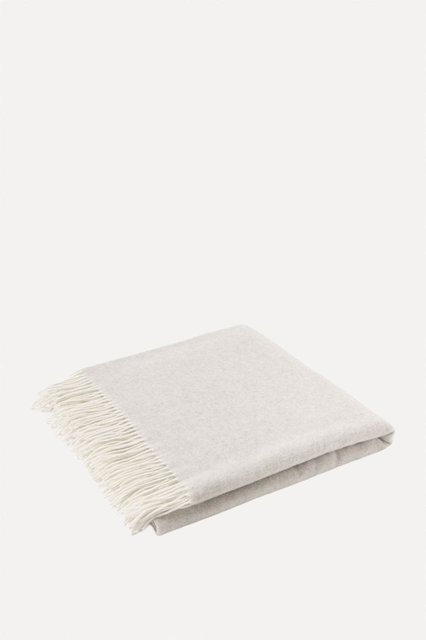 Wool Throw Faro With Cashmere from Westwing