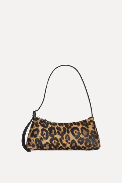 Animal Print Leather Shoulder Bag  from Pull & Bear