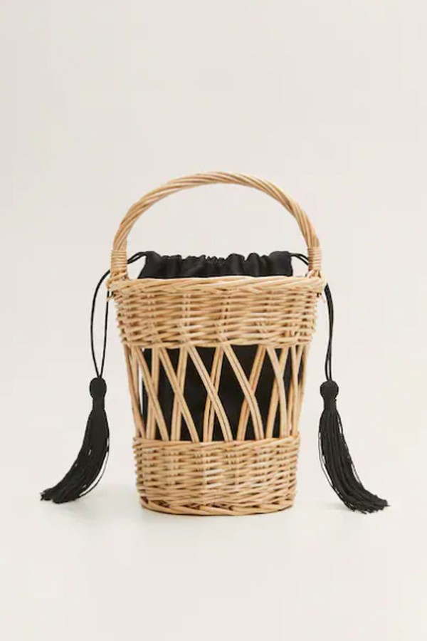 Bamboo Basket Bag