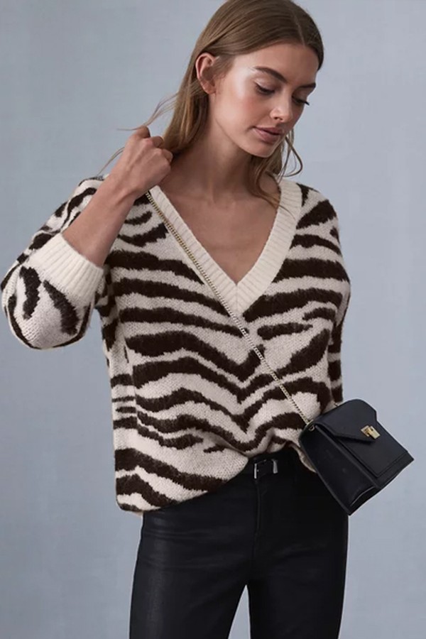 Zana Jacquard Knit Jumper