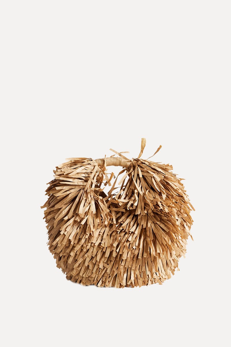 Milo Medium Straw Fringe Grab Bag